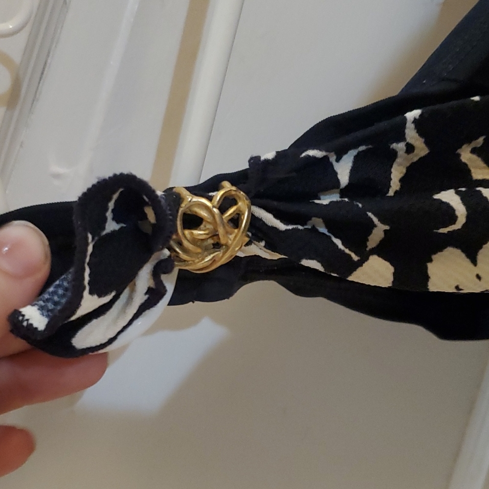 Vintage 90s Floral Bathing Suit - Picture 2 of 4